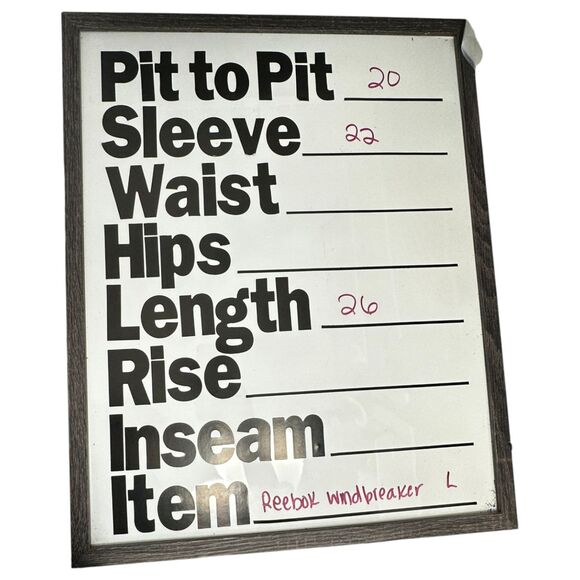 Reebok Color Block Pullover Windbreaker Lightweight Center Pocket Size Large - Picture 5 of 5